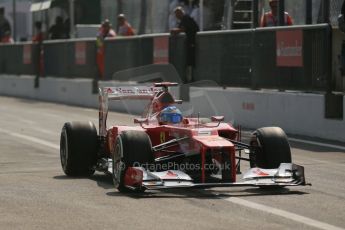 © 2012 Octane Photographic Ltd. Italian GP Monza - Saturday 8th September 2012 - F1 Qualifying. Ferrari F2012 - Fernando Alonso. Digital Ref :