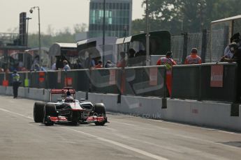 © 2012 Octane Photographic Ltd. Italian GP Monza - Saturday 8th September 2012 - F1 Qualifying. McLaren MP4/27 - Jenson Button. Digital Ref : 0513lw1d1917