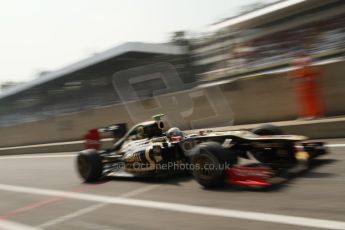 © 2012 Octane Photographic Ltd. Italian GP Monza - Saturday 8th September 2012 - F1 Qualifying. Lotus E20 - Jerome d'Ambrosio. Digital Ref :