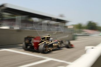 © 2012 Octane Photographic Ltd. Italian GP Monza - Saturday 8th September 2012 - F1 Qualifying. Lotus E20 - Jerome d'Ambrosio. Digital Ref :