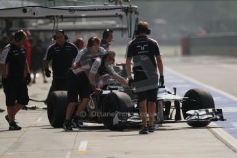 © 2012 Octane Photographic Ltd. Italian GP Monza - Saturday 8th September 2012 - F1 Qualifying. Williams FW34 - Pastor Maldonado. Digital Ref :