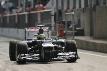 © 2012 Octane Photographic Ltd. Italian GP Monza - Saturday 8th September 2012 - F1 Qualifying. Williams FW34 - Bruno Senna. Digital Ref :