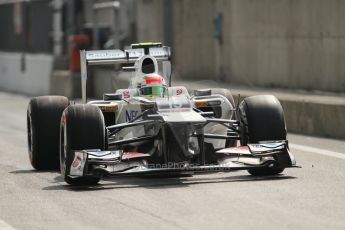 © 2012 Octane Photographic Ltd. Italian GP Monza - Saturday 8th September 2012 - F1 Qualifying. Sauber C31 - Sergio Perez. Digital Ref :