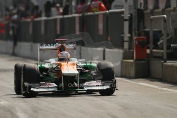 © 2012 Octane Photographic Ltd. Italian GP Monza - Saturday 8th September 2012 - F1 Qualifying. Force India VJM05 - Paul di Resta. Digital Ref :
