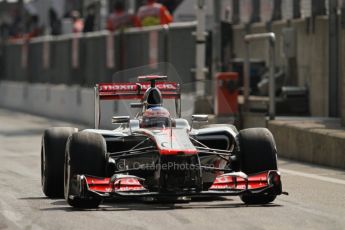 © 2012 Octane Photographic Ltd. Italian GP Monza - Saturday 8th September 2012 - F1 Qualifying. McLaren MP4/27 - Jenson Button. Digital Ref : 0513lw7d8322