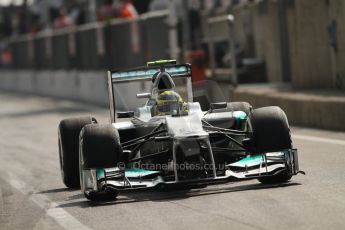 © 2012 Octane Photographic Ltd. Italian GP Monza - Saturday 8th September 2012 - F1 Qualifying. Mercedes W03 - Nico Rosberg. Digital Ref :