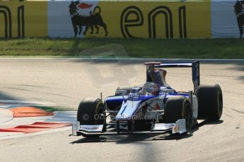 © 2012 Octane Photographic Ltd. Italian GP Monza - Friday 7th September 2012 - GP2 Qualifying - Trident Racing - Stephane Richelmi. Digital Ref : 0508lw1d0198