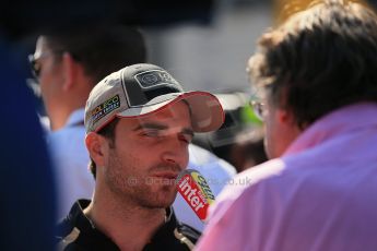 World © Octane Photographic Ltd. Formula 1 Italian GP, Press Conference 6th September 2012 - Jerome d'Ambrosio - Lotus. Digital Ref : 0494lw1d9067