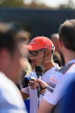 World © Octane Photographic Ltd. Formula 1 Italian GP, Press Conference 6th September 2012 - Lewis Hamilton - Vodafone McLaren Mercedes. Digital Ref : 0494lw1d9070