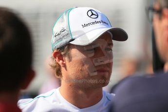 World © Octane Photographic Ltd. Formula 1 Italian GP, Press Conference 6th September 2012 - Nico Rosberg - Mercedes AMG Petronas. Digital Ref : 0494lw1d9101