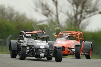 © Octane Photographic Ltd. Motors TV day – Donington Park, Saturday 31st March 2012. Caterham Graduates - Mega and Classic classes. Digital ref : 0267cb1d9463