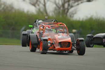 © Octane Photographic Ltd. Motors TV day – Donington Park, Saturday 31st March 2012. Caterham Graduates - Mega and Classic classes. Digital ref : 0267cb1d9466