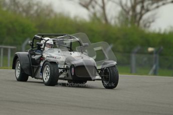 © Octane Photographic Ltd. Motors TV day – Donington Park, Saturday 31st March 2012. Caterham Graduates - Mega and Classic classes. Digital ref : 0267cb1d9471