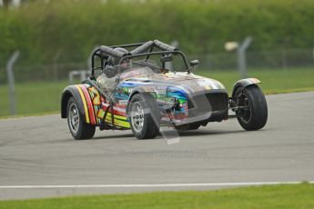 © Octane Photographic Ltd. Motors TV day – Donington Park, Saturday 31st March 2012. Caterham Graduates - Mega and Classic classes. Digital ref : 0267cb1d9514