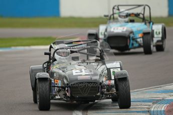 © Octane Photographic Ltd. Motors TV day – Donington Park, Saturday 31st March 2012. Caterham Graduates - Mega and Classic classes. Digital ref : 0267cb1d9544
