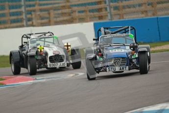 © Octane Photographic Ltd. Motors TV day – Donington Park, Saturday 31st March 2012. Caterham Graduates - Mega and Classic classes. Digital ref : 0267cb1d9554