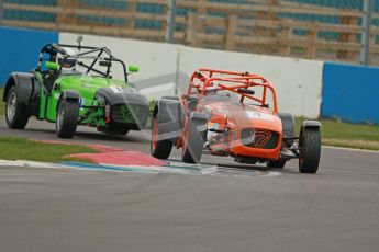 © Octane Photographic Ltd. Motors TV day – Donington Park, Saturday 31st March 2012. Caterham Graduates - Mega and Classic classes. Digital ref : 0267cb1d9572