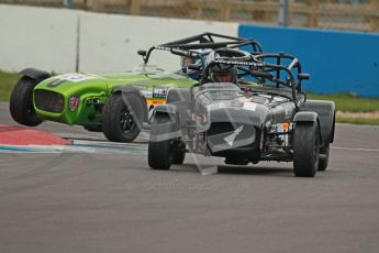 © Octane Photographic Ltd. Motors TV day – Donington Park, Saturday 31st March 2012. Caterham Graduates - Mega and Classic classes. Digital ref : 0267cb1d9594