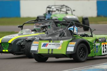 © Octane Photographic Ltd. Motors TV day – Donington Park, Saturday 31st March 2012. Caterham Graduates - Mega and Classic classes. Digital ref : 0267cb1d9613
