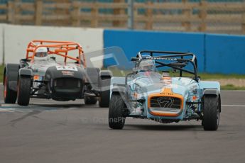 © Octane Photographic Ltd. Motors TV day – Donington Park, Saturday 31st March 2012. Caterham Graduates - Mega and Classic classes. Digital ref : 0267cb1d9620