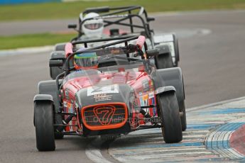 © Octane Photographic Ltd. Motors TV day – Donington Park, Saturday 31st March 2012. Caterham Graduates - Mega and Classic classes. Digital ref : 0267cb1d9634