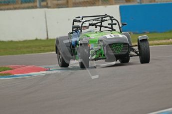 © Octane Photographic Ltd. Motors TV day – Donington Park, Saturday 31st March 2012. Caterham Graduates - Mega and Classic classes. Digital ref : 0267cb1d9689