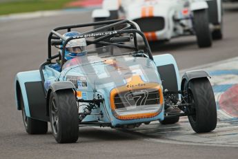 © Octane Photographic Ltd. Motors TV day – Donington Park, Saturday 31st March 2012. Caterham Graduates - Mega and Classic classes. Digital ref : 0267cb1d9704