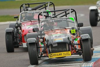 © Octane Photographic Ltd. Motors TV day – Donington Park, Saturday 31st March 2012. Caterham Graduates - Mega and Classic classes. Digital ref : 0267cb1d9743