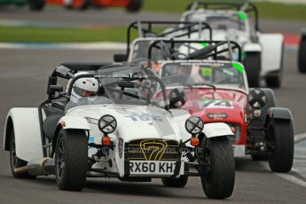 © Octane Photographic Ltd. Motors TV day – Donington Park, Saturday 31st March 2012. Caterham Graduates - Mega and Classic classes. Digital ref : 0267cb1d9780