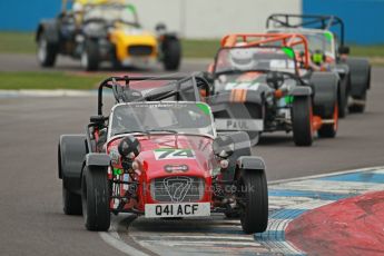 © Octane Photographic Ltd. Motors TV day – Donington Park, Saturday 31st March 2012. Caterham Graduates - Mega and Classic classes. Digital ref : 0267cb1d9818