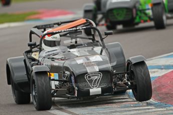 © Octane Photographic Ltd. Motors TV day – Donington Park, Saturday 31st March 2012. Caterham Graduates - Mega and Classic classes. Digital ref : 0267cb1d9841