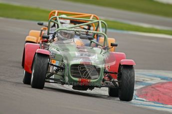 © Octane Photographic Ltd. Motors TV day – Donington Park, Saturday 31st March 2012. Caterham Graduates - Mega and Classic classes. Digital ref : 0267cb1d9912