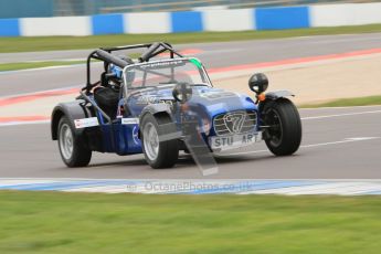 © Octane Photographic Ltd. Motors TV day – Donington Park, Saturday 31st March 2012. Caterham Graduates - Mega and Classic classes. Digital ref : 0267cb7d6169