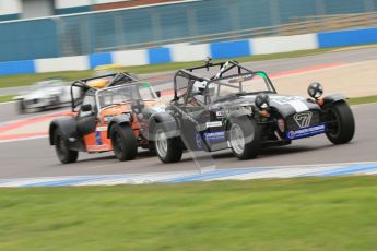 © Octane Photographic Ltd. Motors TV day – Donington Park, Saturday 31st March 2012. Caterham Graduates - Mega and Classic classes. Digital ref : 0267cb7d6172