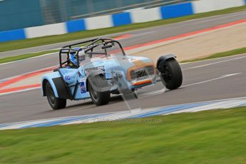 © Octane Photographic Ltd. Motors TV day – Donington Park, Saturday 31st March 2012. Caterham Graduates - Mega and Classic classes. Digital ref : 0267cb7d6186