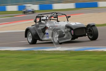 © Octane Photographic Ltd. Motors TV day – Donington Park, Saturday 31st March 2012. Caterham Graduates - Mega and Classic classes. Digital ref : 0267cb7d6209