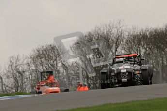 © Octane Photographic Ltd. Motors TV day – Donington Park, Saturday 31st March 2012. Caterham Graduates - Mega and Classic classes. Digital ref : 0267lw7d7804