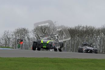 © Octane Photographic Ltd. Motors TV day – Donington Park, Saturday 31st March 2012. Caterham Graduates - Mega and Classic classes. Digital ref : 0267lw7d7826