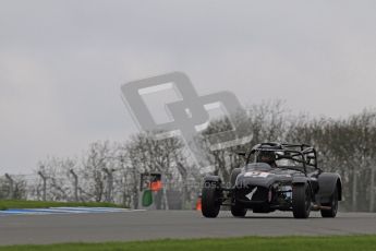 © Octane Photographic Ltd. Motors TV day – Donington Park, Saturday 31st March 2012. Caterham Graduates - Mega and Classic classes. Digital ref : 0267lw7d7831