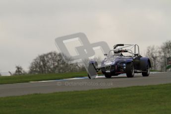 © Octane Photographic Ltd. Motors TV day – Donington Park, Saturday 31st March 2012. Caterham Graduates - Mega and Classic classes. Peter Marsh. Digital ref : 0267lw7d7846