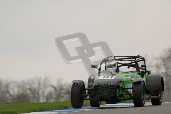 © Octane Photographic Ltd. Motors TV day – Donington Park, Saturday 31st March 2012. Caterham Graduates - Mega and Classic classes. Digital ref : 0267lw7d7902