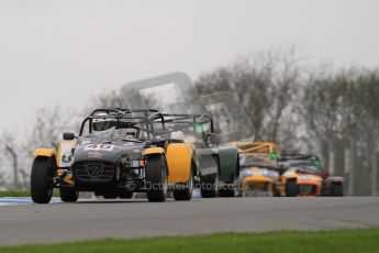 © Octane Photographic Ltd. Motors TV day – Donington Park, Saturday 31st March 2012. Caterham Graduates - Mega and Classic classes. Digital ref : 0267lw7d7926