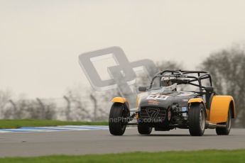 © Octane Photographic Ltd. Motors TV day – Donington Park, Saturday 31st March 2012. Caterham Graduates - Mega and Classic classes. Digital ref : 0267lw7d7989
