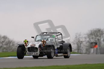 © Octane Photographic Ltd. Motors TV day – Donington Park, Saturday 31st March 2012. Caterham Graduates - Mega and Classic classes. Digital ref : 0267lw7d8017