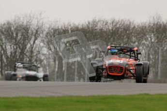 © Octane Photographic Ltd. Motors TV day – Donington Park, Saturday 31st March 2012. Caterham Graduates - Mega and Classic classes. Digital ref : 0267lw7d8069