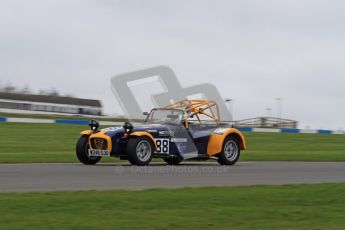 © Octane Photographic Ltd. Motors TV day – Donington Park, Saturday 31st March 2012. Caterham Graduates - Mega and Classic classes. Digital ref : 0267lw7d8132