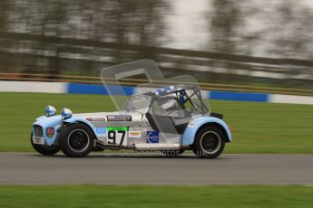 © Octane Photographic Ltd. Motors TV day – Donington Park, Saturday 31st March 2012. Caterham Graduates - Mega and Classic classes. Digital ref : 0267lw7d8139