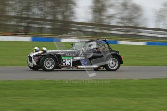 © Octane Photographic Ltd. Motors TV day – Donington Park, Saturday 31st March 2012. Caterham Graduates - Mega and Classic classes. Digital ref : 0267lw7d8145