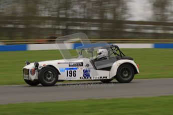© Octane Photographic Ltd. Motors TV day – Donington Park, Saturday 31st March 2012. Caterham Graduates - Mega and Classic classes. Digital ref : 0267lw7d8150