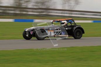 © Octane Photographic Ltd. Motors TV day – Donington Park, Saturday 31st March 2012. Caterham Graduates - Mega and Classic classes. Digital ref : 0267lw7d8169